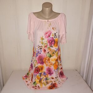 Yee [S] Pink Floral Dress (1070)